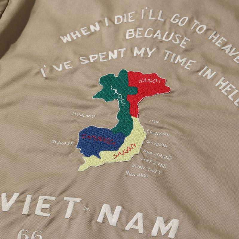テーラー東洋 Lot No. TT15493 / Mid 1960s Style Cotton Vietnam Jacket “VIETNAM MAP” ベトナムジャケット｜samuraicraft｜19