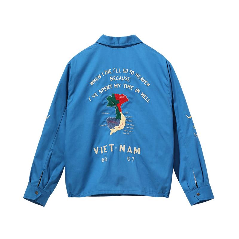 テーラー東洋 Lot No. TT15493 / Mid 1960s Style Cotton Vietnam Jacket “VIETNAM MAP” ベトナムジャケット｜samuraicraft｜08