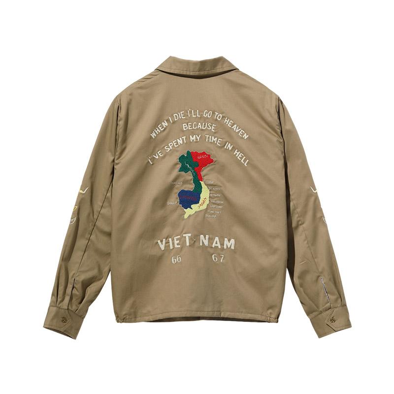 テーラー東洋 Lot No. TT15493 / Mid 1960s Style Cotton Vietnam Jacket “VIETNAM MAP” ベトナムジャケット｜samuraicraft｜06