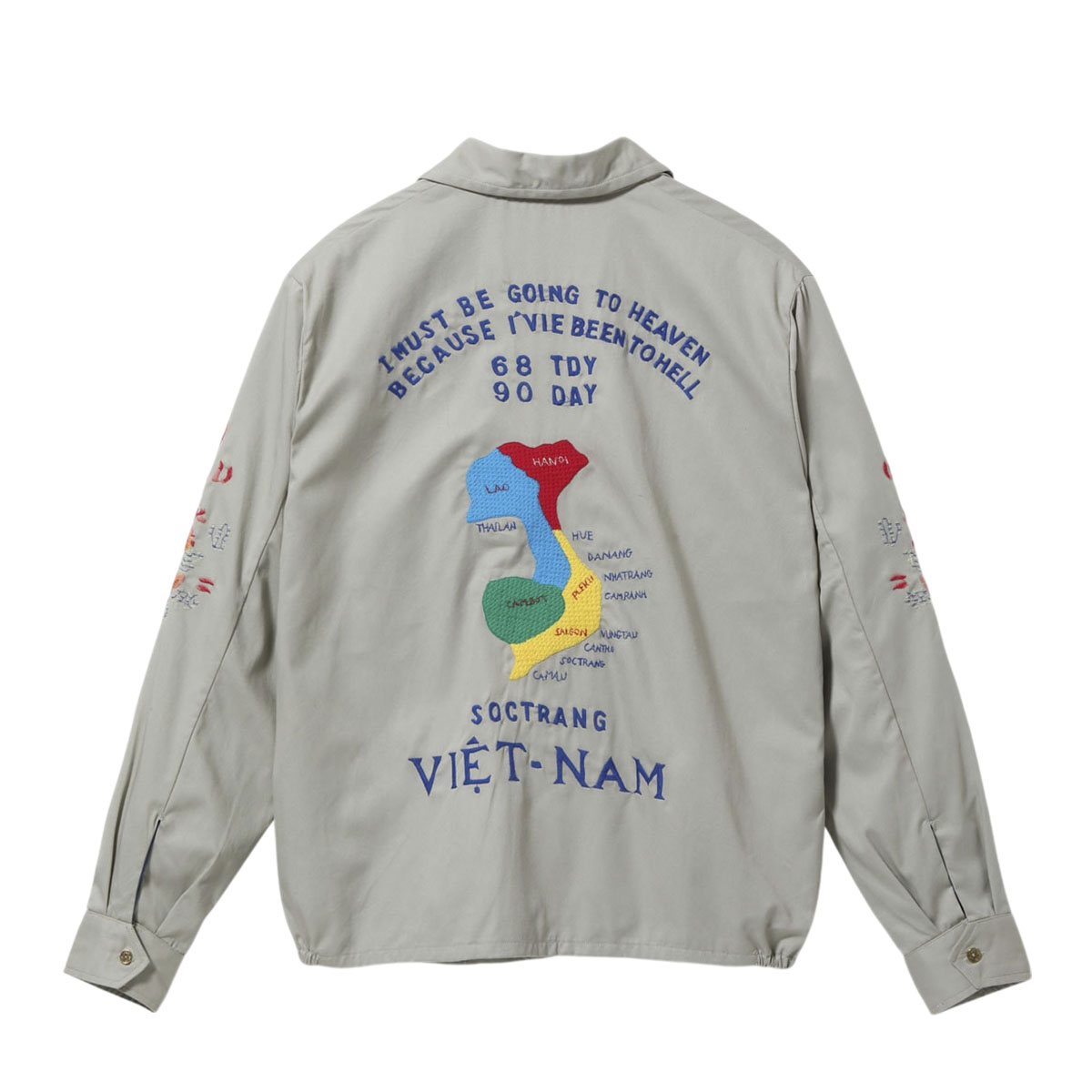 TAILOR TOYO テーラー東洋 ベトジャン TT15546 VIETNAM MAP