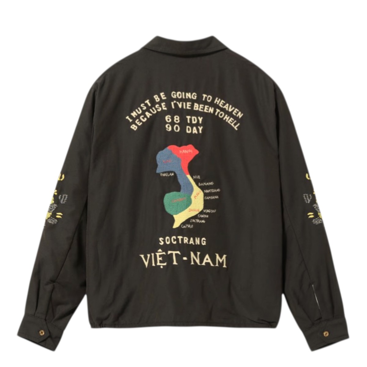 テーラー東洋 ベトジャン  TT15880-119 Late 1960s Style Cotton Rayon Vietnam Jacket “VIETNAM MAP” (AGING MODEL)の画像
