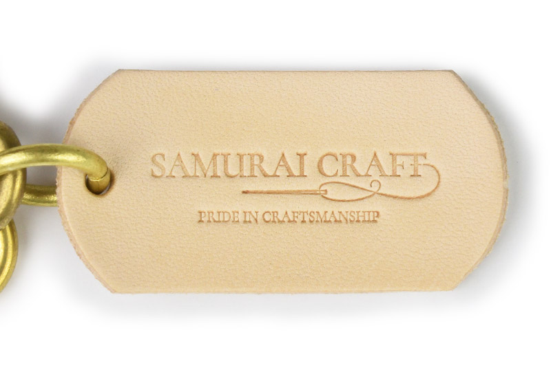 真鍮ウォレットチェーン 6面カット喜平チェーン : サムライクラフト