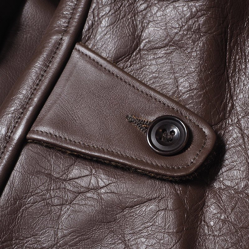 WAREHOUSE ウエアハウス Lot 2169 SHORT TYPE LEATHER CAR COAT