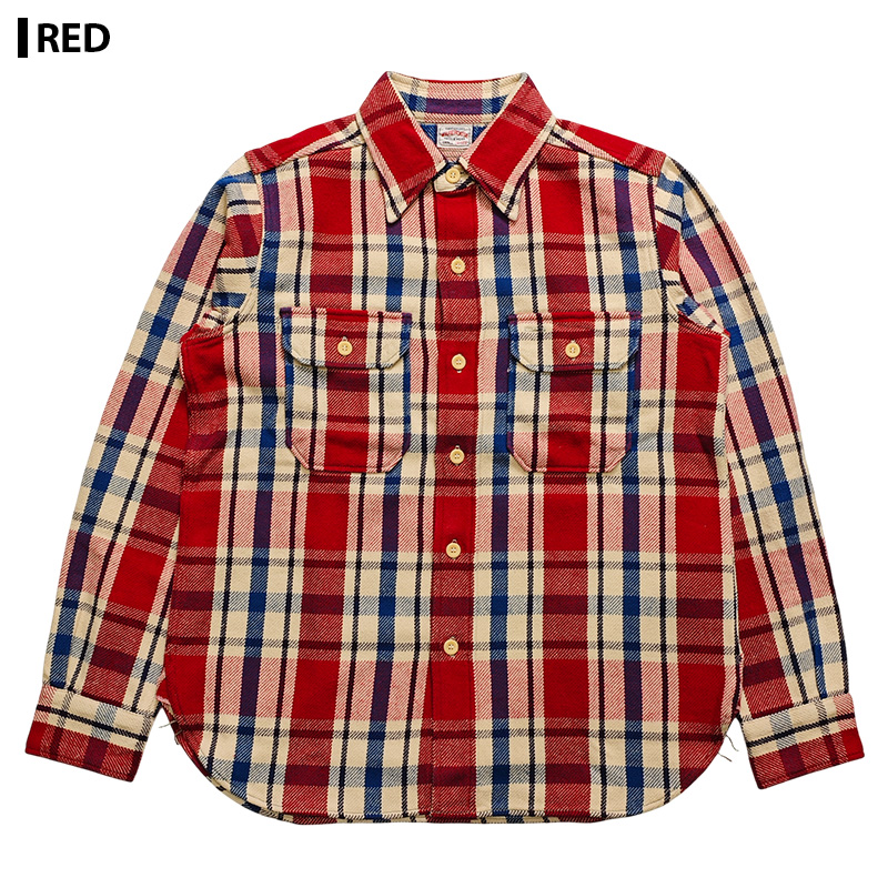 WAREHOUSE（ウエアハウス） Lot 3104 FLANNEL SHIRTS D柄 ONE WASH