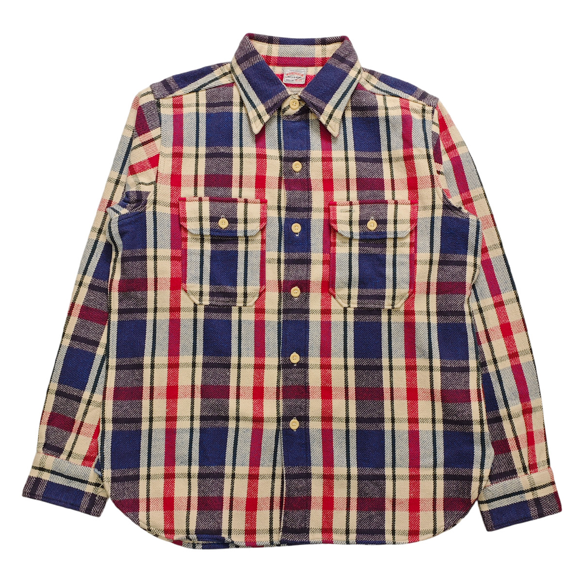 WAREHOUSE（ウエアハウス） Lot 3104 FLANNEL SHIRTS D柄 ONE WASH