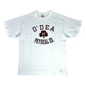 ウエアハウス 4601 O‘ DEA Tシャツ プリント 半袖 ネイビー オフ ホワイト