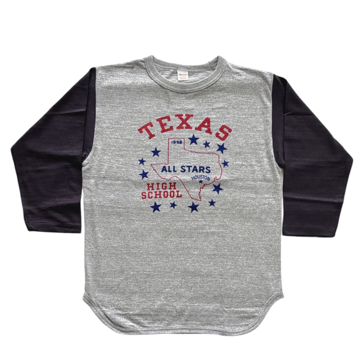 WAREHOUSE（ウエアハウス） Lot 4800 7分袖 ベースボールT TEXAS 