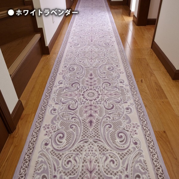 廊下 カーペット 80cm×440cm 「モダンオーナメント」 日本製｜san-luna｜04