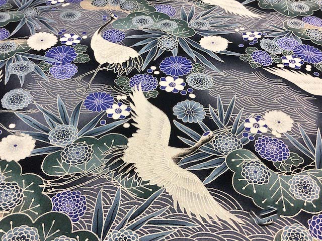 未着用 付け下げ 藤の花 花模様 着物 064w p 眠た