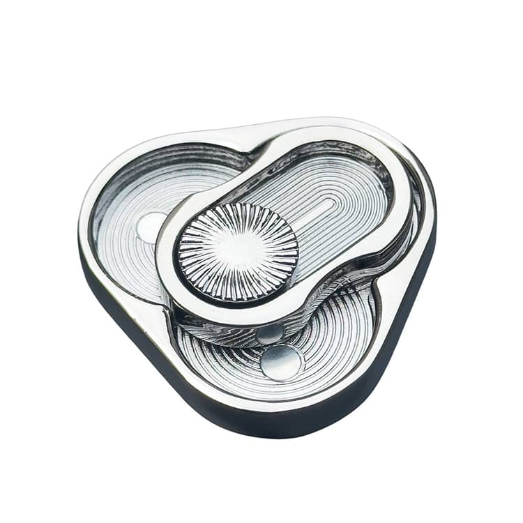 フィジェットトイ 大人 金属 スライダー 音叉 edc おもちゃ EDC メタル