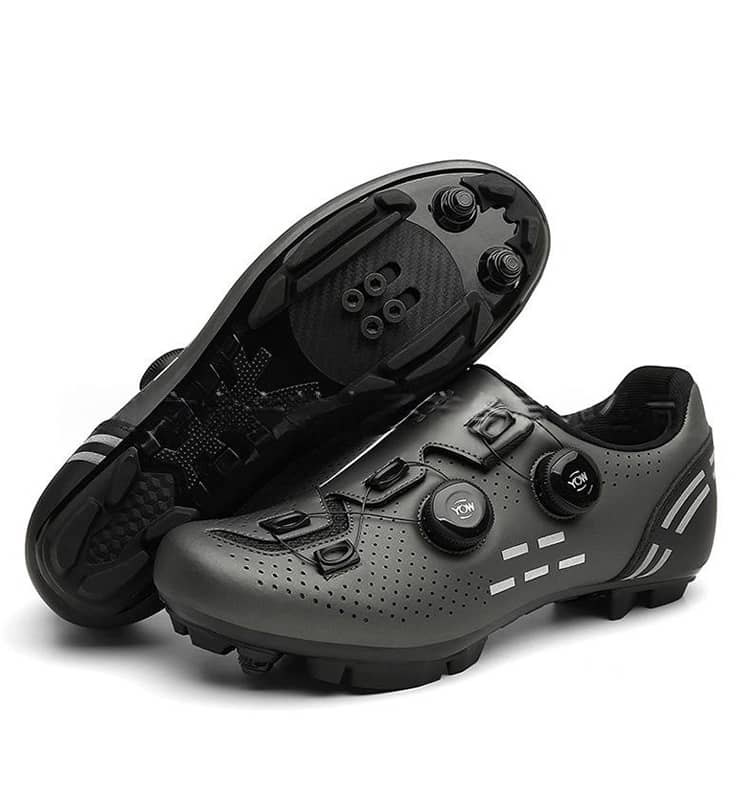 サイクルシューズ ロードバイクシューズ MTBシューズ 自転車シューズ SPD/SPD-SL両対応 快速靴紐 BOAダイヤル ベルクロ 超軽量 通気性 |  | 09