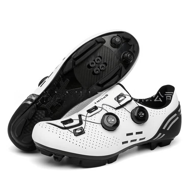 サイクルシューズ ロードバイクシューズ MTBシューズ 自転車シューズ SPD/SPD-SL両対応 快速靴紐 BOAダイヤル ベルクロ 超軽量 通気性 |  | 08