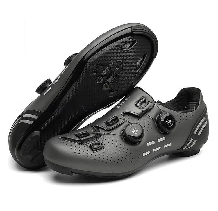 サイクルシューズ ロードバイクシューズ MTBシューズ 自転車シューズ SPD/SPD-SL両対応 快速靴紐 BOAダイヤル ベルクロ 超軽量 通気性 |  | 04