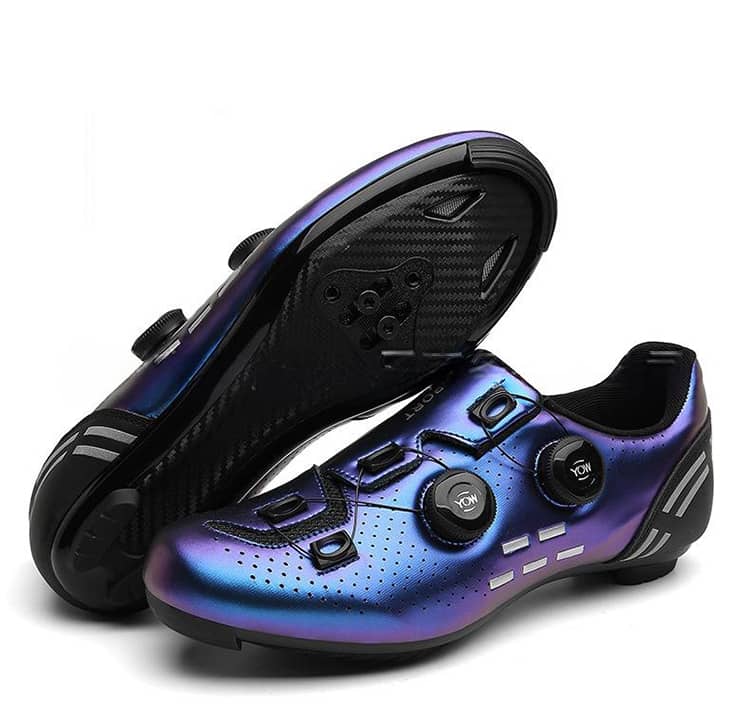 サイクルシューズ ロードバイクシューズ MTBシューズ 自転車シューズ SPD/SPD-SL両対応 快速靴紐 BOAダイヤル ベルクロ 超軽量 通気性 |  | 05