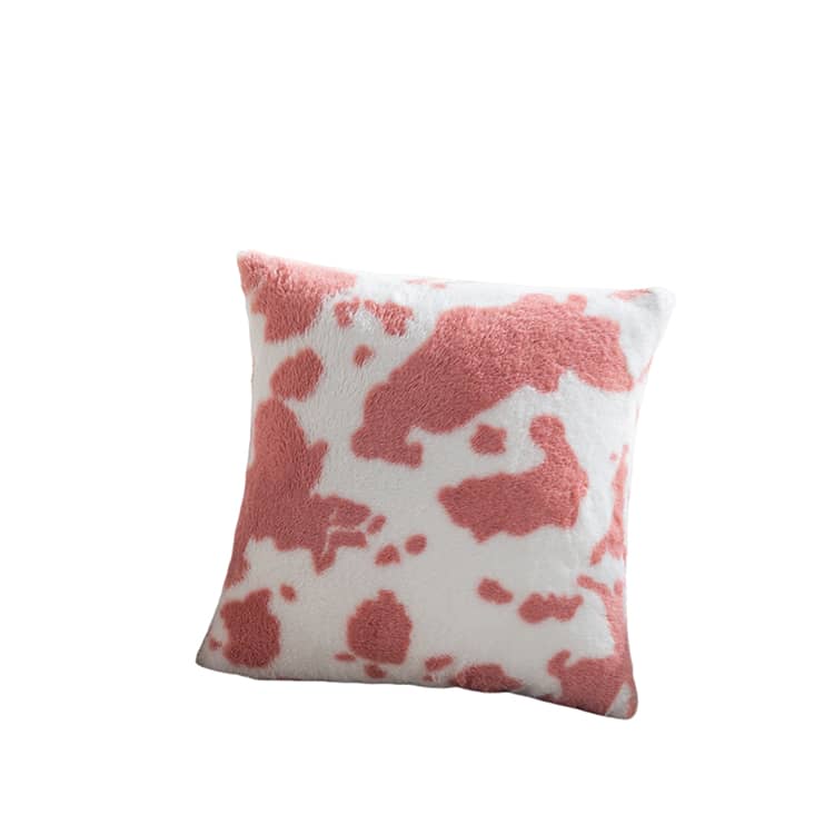 Haru⭐︎クッションカバー2枚セット 2枚セット】 クッションカバー 45×45cm 乳牛柄 マイクロファイバー