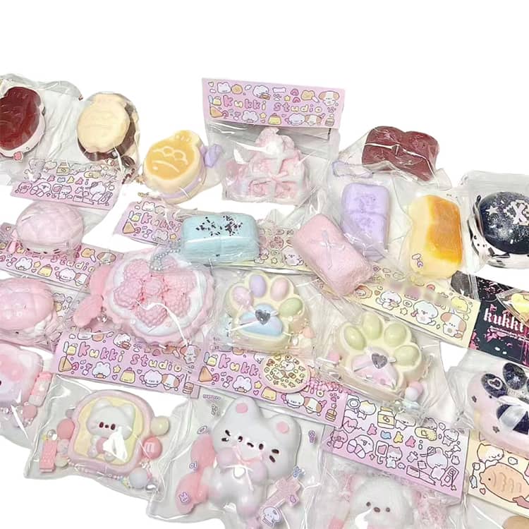 5点セット/6点セット スクイーズ 福袋 スクイーズケーキおもちゃ
