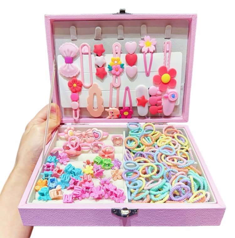 子供用 アクセサリーセット 収納ケース付き ジュエス プリンセス