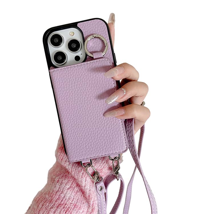 ミラー付き スマホケース iPhone16 iPhone17ケース スマホショルダー