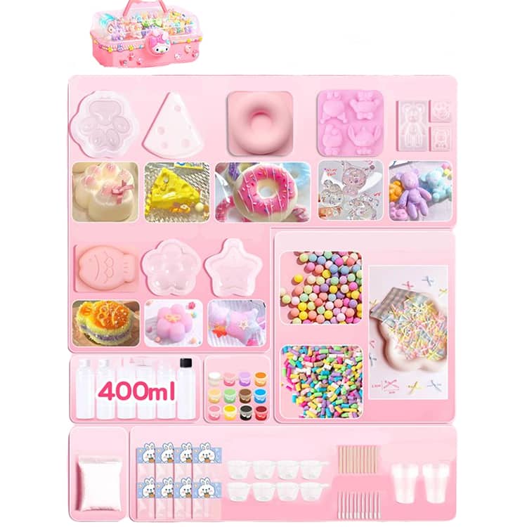 スクイーズ キット 手作り セット スクイーズレジン 100ml 200ml 400ml