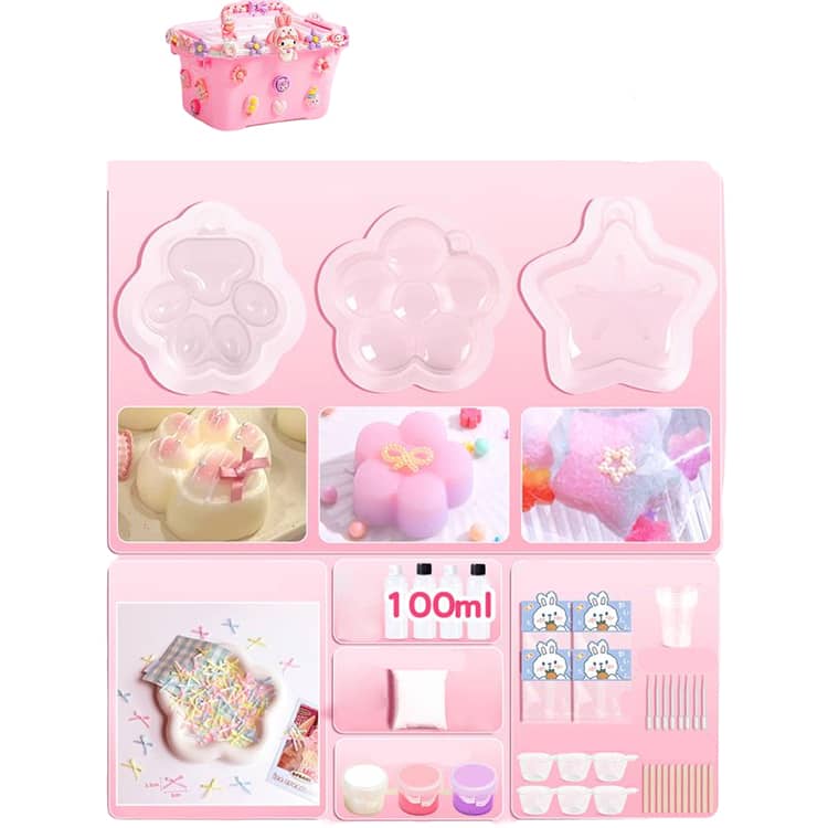 スクイーズ キット 手作り セット スクイーズレジン 100ml 200ml 400ml