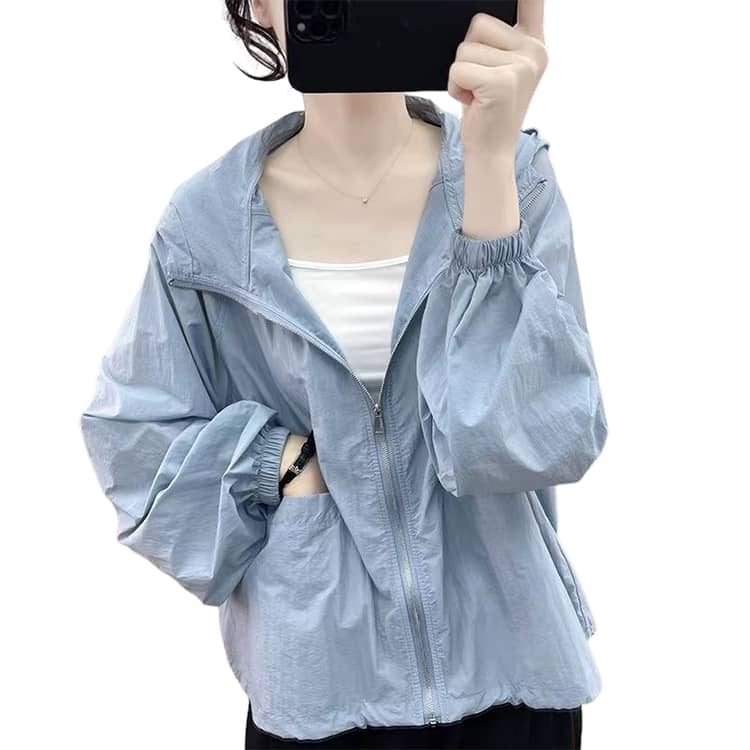 UVカット パーカー レディース UVパーカー 紫外線対策 UPF50 薄手 軽量