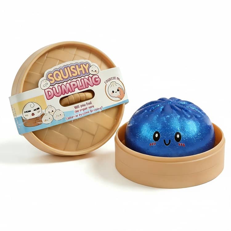 肉まん スクイーズ 玩具 おもちゃ ぷにぷに 水感スクイーズ ストレス