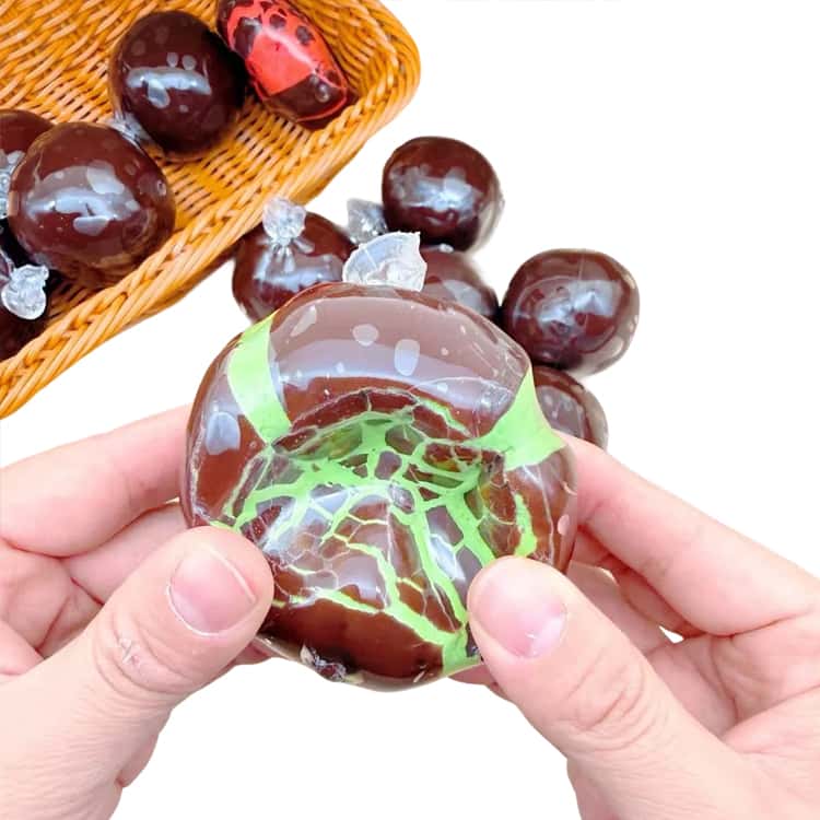 2個セット スクイーズ チョコスクイーズ パリパリ触感 ろうそく