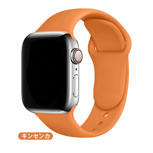 アップルウォッチ ベルト バンド 9 8 7 シリコン apple watch S/M/L 38mm 40mm 41mm 42mm 44mm 42mm  49mm おしゃれ さらさら お肌にやさしい : yo0006 : 真田商店 - 通販 - Yahoo!ショッピング