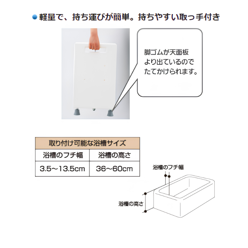 Panasonic（パナソニック） 移乗台 N-500 VAL13001 浴槽ボード バス