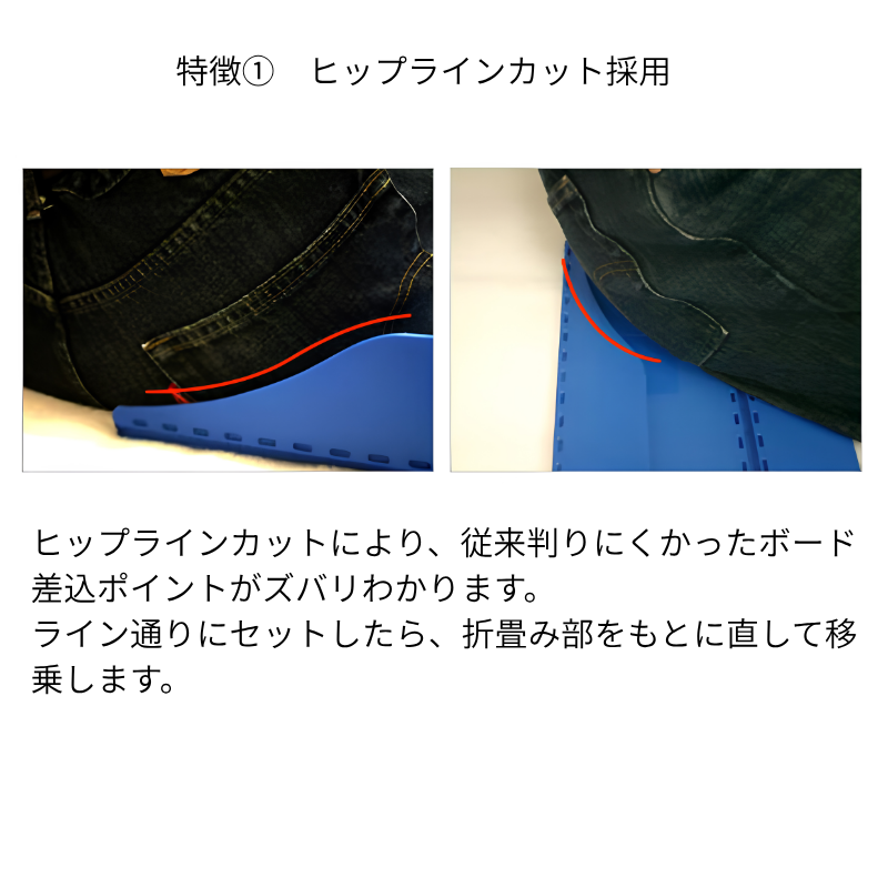 モリトー) 移座えもんボード ブルー 移乗ボード スライディングボード