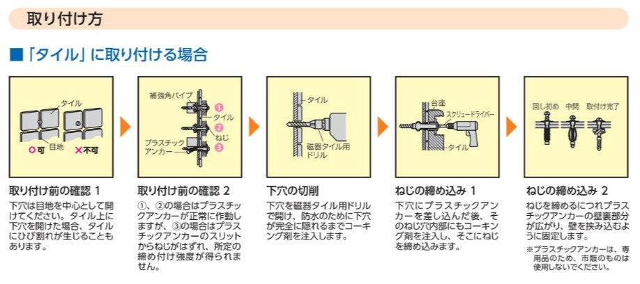 アロン化成) 安寿 台座付住宅手すり ユニットバス用 UB-600 535-310