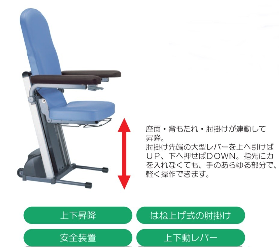 介護昇降椅子 コムラ製作所 エコライト-
