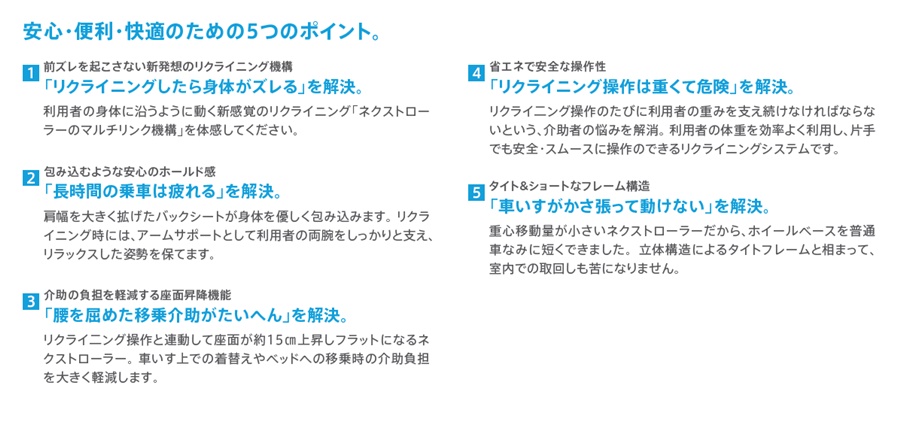 (ミキ) ネクストローラー シルバーパッケージ2 NEXTROLLER sp II EV フルリクライニング車椅子 介助式 脚部エレベーティング｜sanai-kaigo2｜08