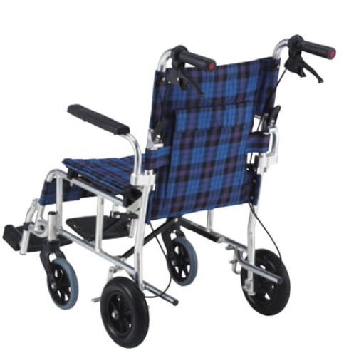 (マキテック) コンパクト車椅子 PIRO+ ピロプラス 簡易車椅子 軽量 折り畳み 介助式 ノーパンクタイヤ仕様 重量8.4kg 耐荷重75kg｜sanai-kaigo2｜02