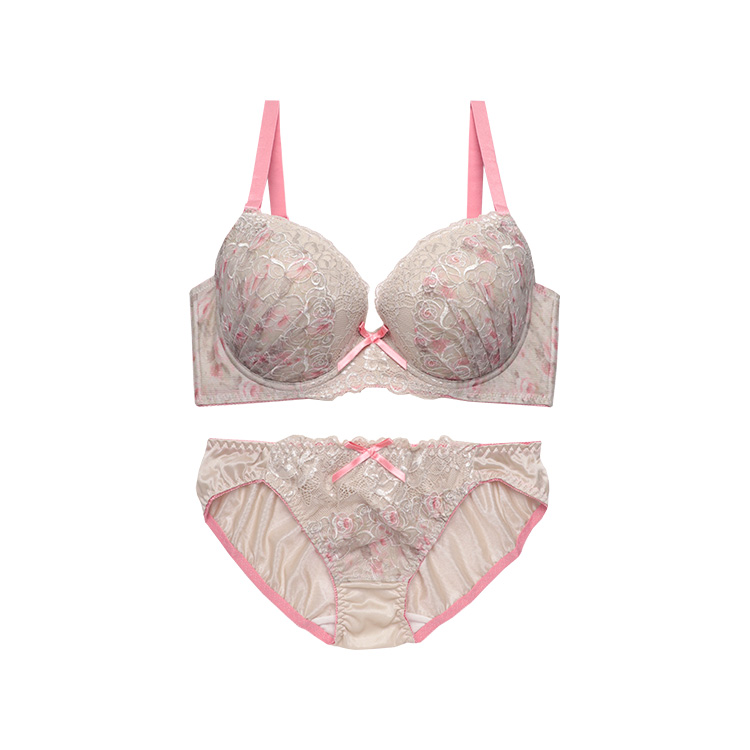 三恵（SANKEI） 下着女性 上下セット ブラジャー ショーツセット ブラ