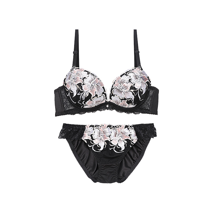三恵（SANKEI） 下着女性 上下セット ブラジャー ショーツセット ブラ