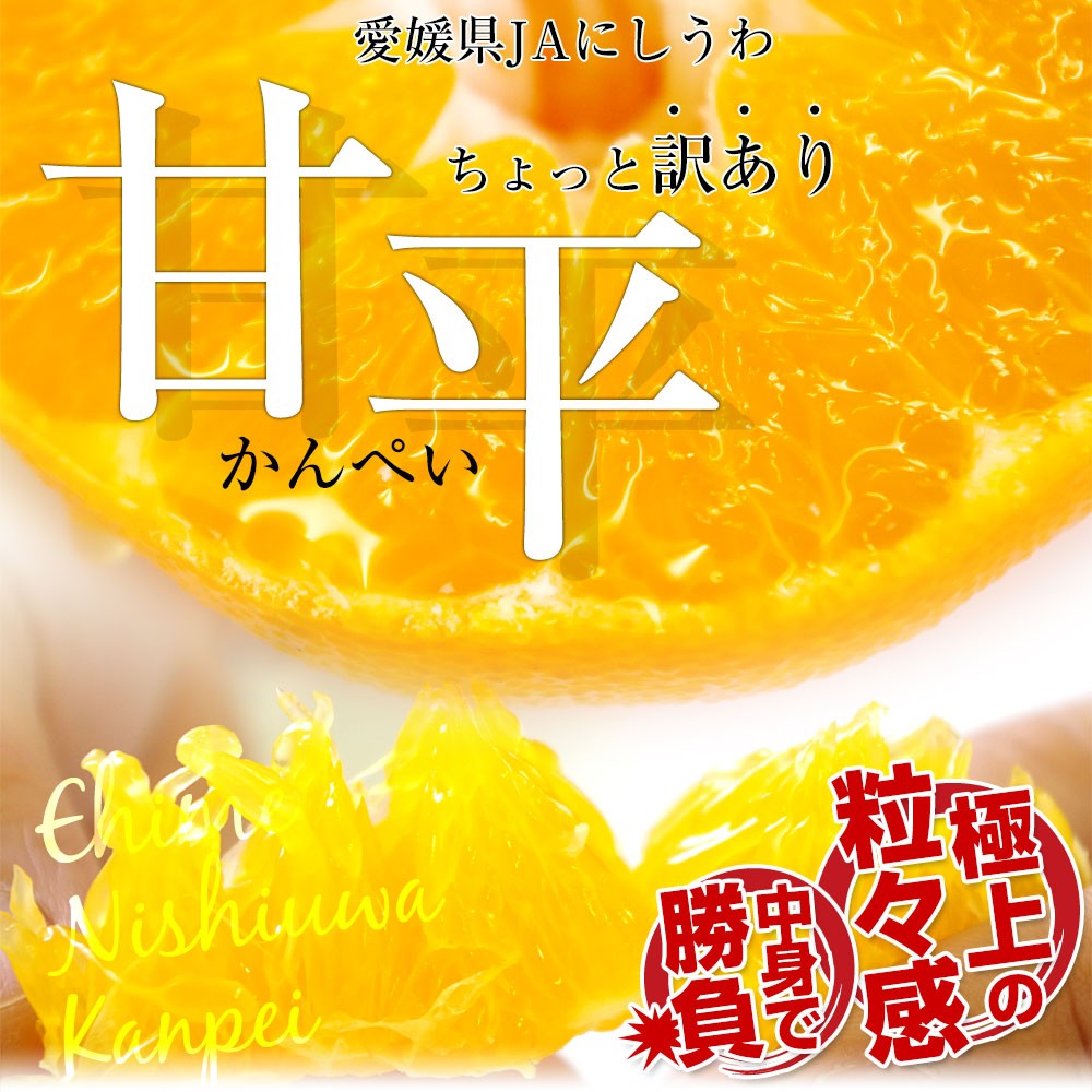 2024年発送】愛媛県より産地直送 JAにしうわ 甘平(かんぺい