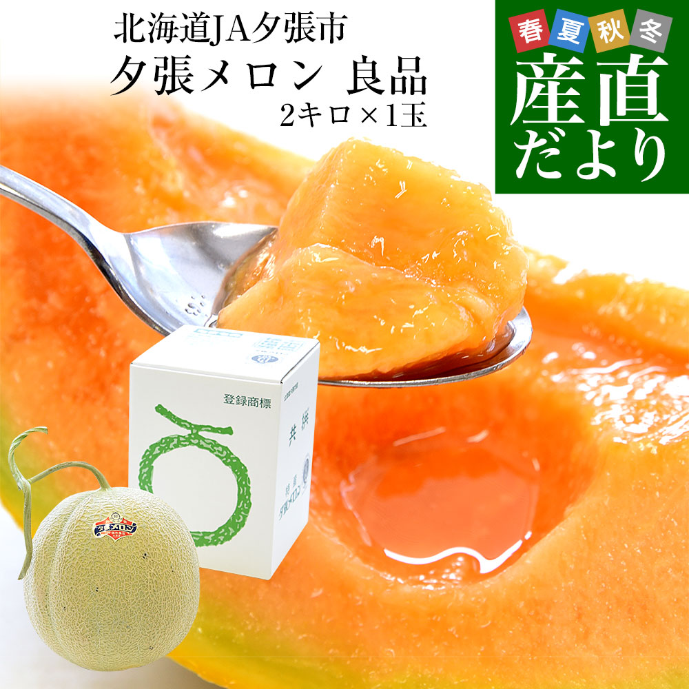 北海道産 JA夕張市 夕張メロン 良品 約8キロ （5玉入） 送料無料