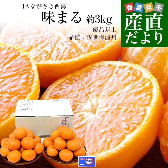 年内発送間に合います】長崎県 JAながさき西海 味まる「品種：佐世保