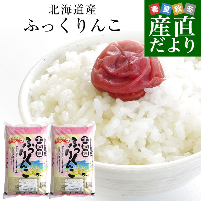 令和5年産 北海道産 ふっくりんこ 10キロ 送料無料 お米 北海道米