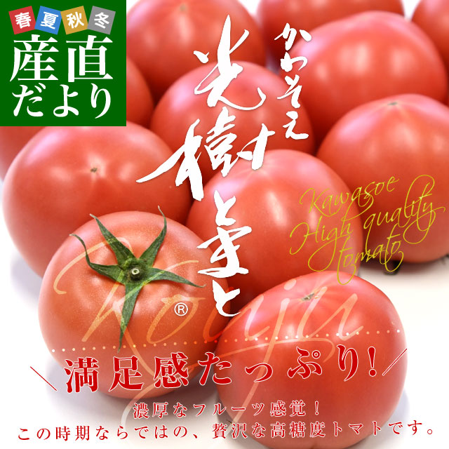 佐賀県産 高糖度 かわそえ光樹トマト 約1キロ...の詳細画像1