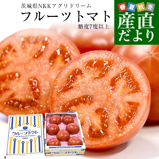 茨城県より産地直送 NKKアグリドリーム フルーツトマト 糖度7度