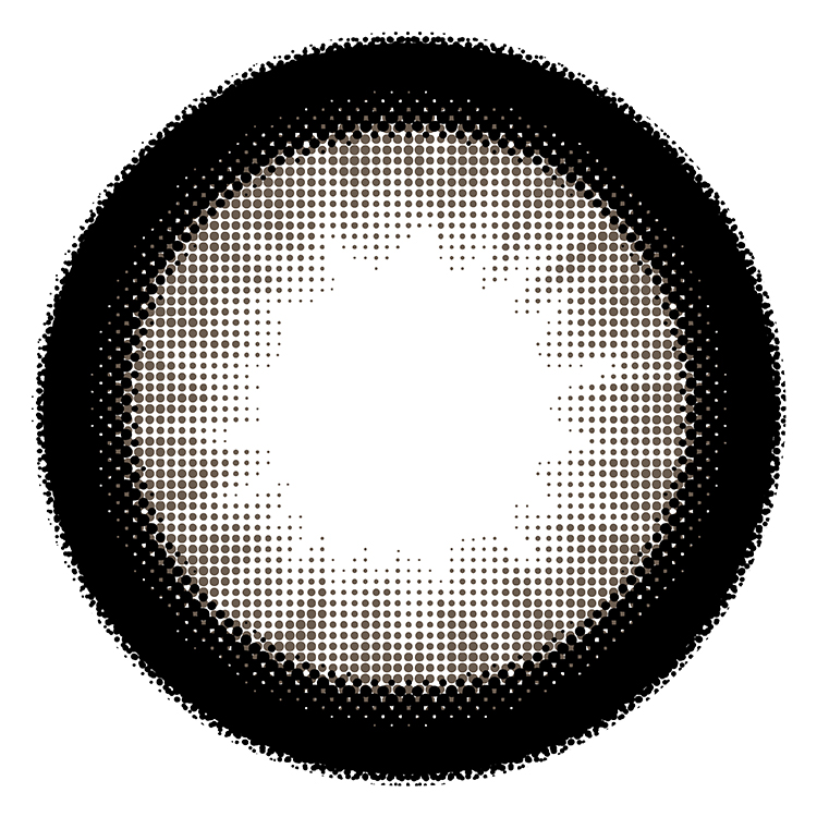 カラコン ワンデー 10枚入り 1箱 シャプン 【みつめてブラウニー】 Chapun 度あり 度なし ナチュラル 自然 大きめ メンズ フチあり 太フチ |  | 05