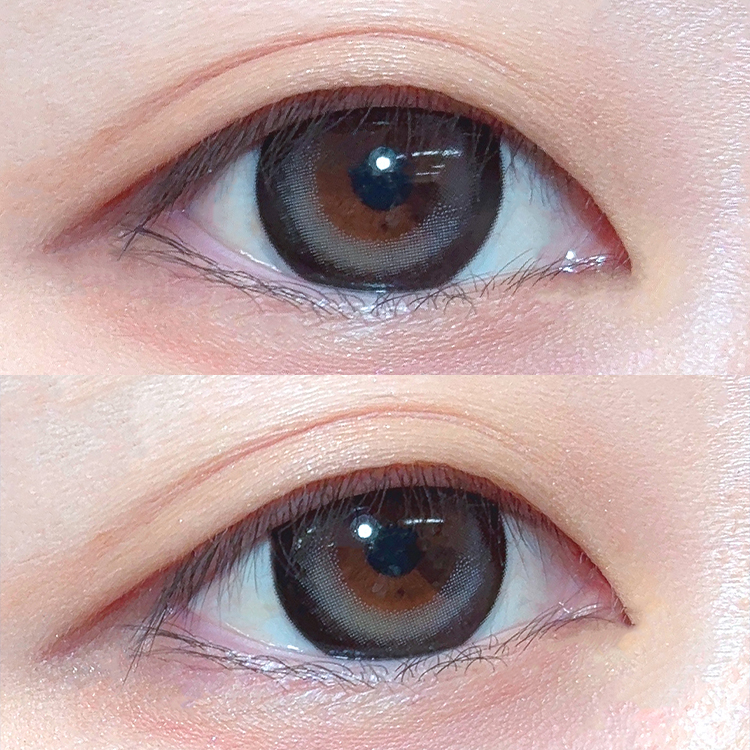 カラコン ワンデー 10枚入り 1箱 シャプン 【ときとめグレー】 Chapun 度あり 度なし ナチュラル 大きめ メンズ フチあり 回らない 水光レンズ |  | 03