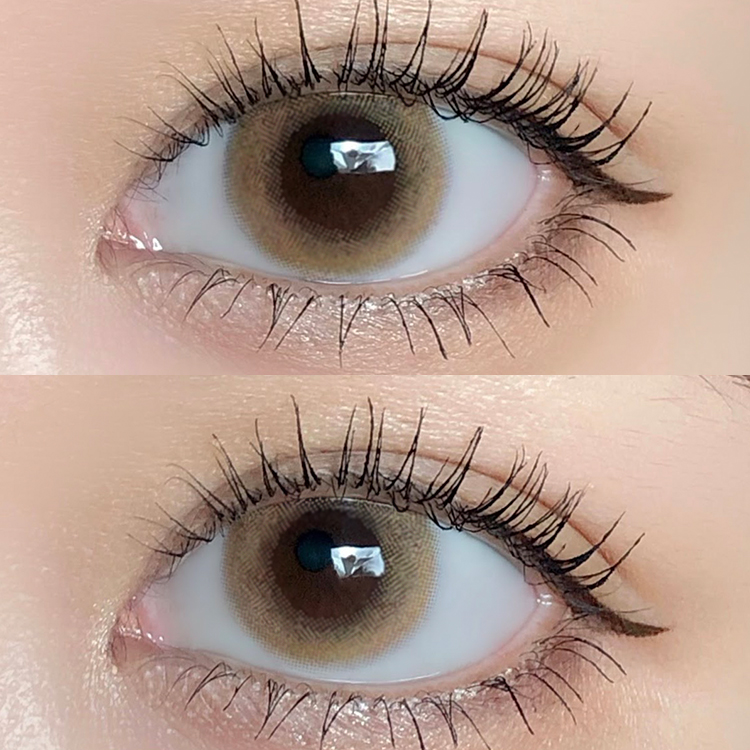 カラコン ワンデー 10枚入り 1箱 ダイヤブルームUVモイスト 【スノーデイジー】 Diyabloom UVmoist 1day  度あり 度なし メンズ レディース 色素薄い系 爆買 | Diya | 04