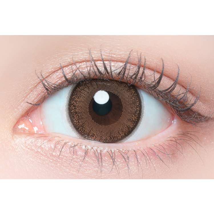 乱視用カラコン ワンデー 10枚入り 1箱 フランミートーリック 【メープルシフォン】 FLANMY TORIC 乱視 ナチュラル 自然 フチあり 黒フチ 大きめ 茶コン | FLANMY | 05