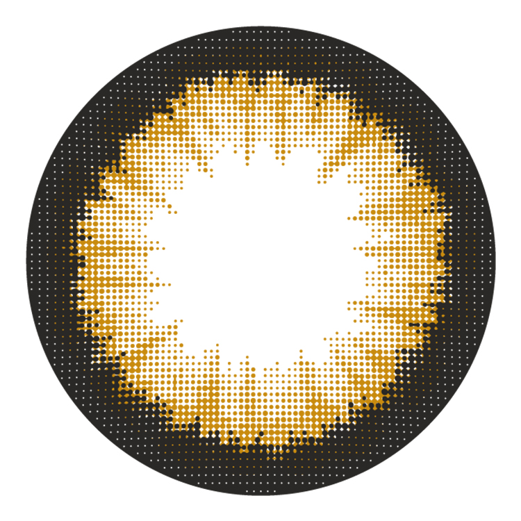 カラコン マンスリー 2枚入り 1箱 ジェニッシュ genish  度なし ナチュラル メンズ フチあり 大きめ 細フチ 太フチ グレー ブラウン ベージュ 爆買 | GENISH | 03