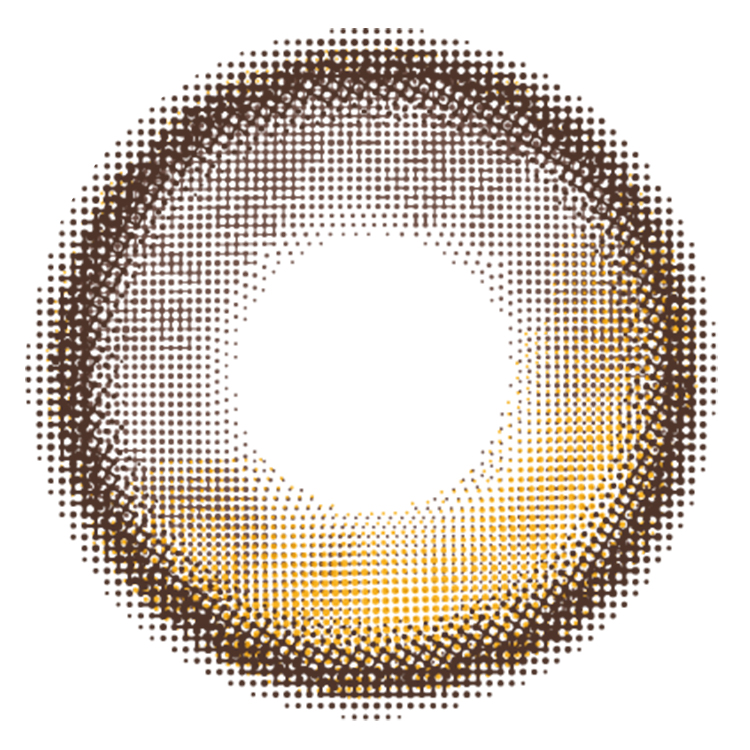 カラコン マンスリー 2枚入り 1箱 ジェニッシュ genish  度なし ナチュラル メンズ フチあり 大きめ 細フチ 太フチ グレー ブラウン ベージュ 爆買 | GENISH | 09