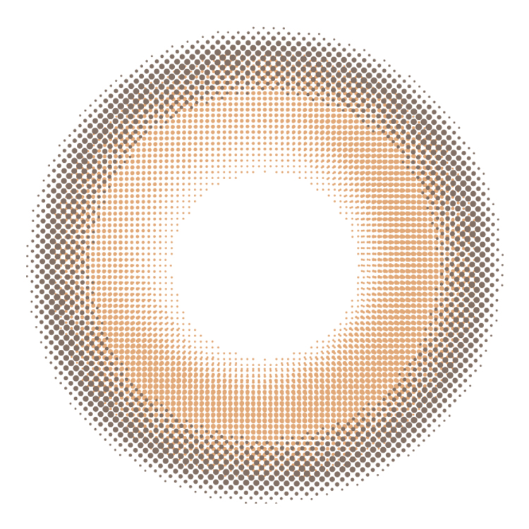 カラコン マンスリー 2枚入り 1箱 ジェニッシュ genish  度なし ナチュラル メンズ フチあり 大きめ 細フチ 太フチ グレー ブラウン ベージュ 爆買 | GENISH | 15