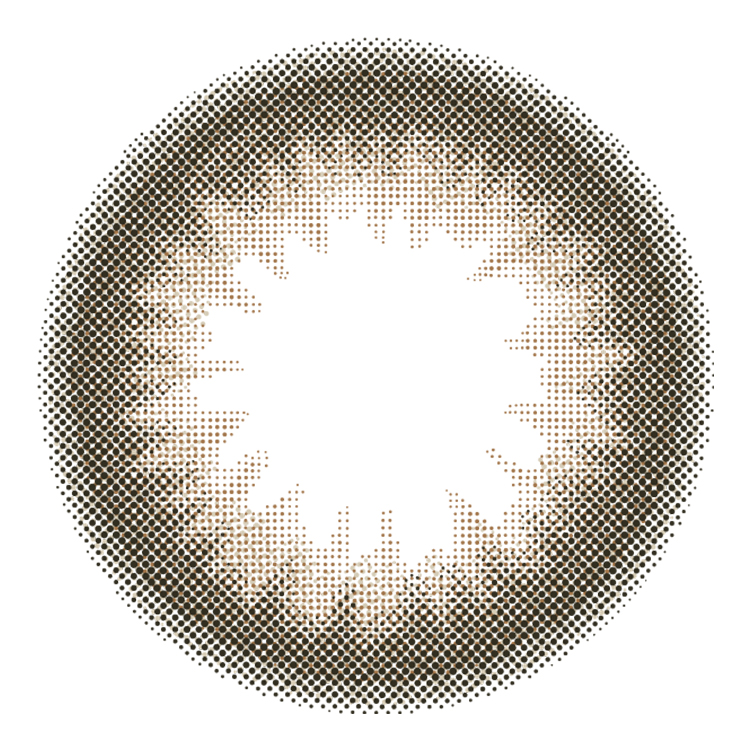 カラコン マンスリー 2枚入り 1箱 ジェニッシュ genish  度なし ナチュラル メンズ フチあり 大きめ 細フチ 太フチ グレー ブラウン ベージュ 爆買 | GENISH | 17